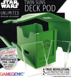 Gamegenic - Star Wars: Unlimited Twin Suns Deck Pod - Green