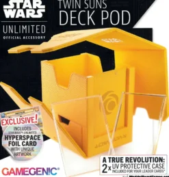 Gamegenic - Star Wars: Unlimited Twin Suns Deck Pod - Yellow