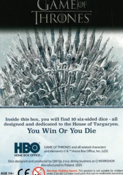 Game of Thrones: Targaryen - d6, 10 st