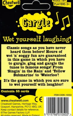 Gargle, Drinking Game