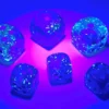 Gemini - Blue-Blue/Light Blue - d6, 36 st (12 mm, prickar)