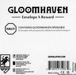 Gloomhaven: Envelope X Reward