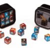 Greifenfels: D6 Series (Marble) - Blue & Brown (16 mm, 18 st)