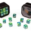 Greifenfels: D6 Series (Marble) - Blue & Green (16 mm, 18 st)