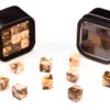 Greifenfels: D6 Series (Marble) - Chocolate & Cream (16 mm, 18 st)