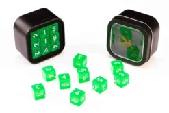 Greifenfels: D6 Series (Transparent) - Green (16 mm, 18 st)