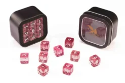 Greifenfels: D6 Series (Transparent) - Pink (16 mm, 18 st)