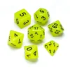 Greifenfels: Flourescent Series - Jade/Black - Dice Set