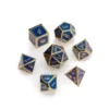 Greifenfels: Gold Series - Blue/Gold - Dice Set
