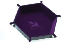 Greifenfels: Hexagon Series Dice Tray - Purple