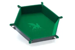 Greifenfels: Hexagon Series Dice Tray - Green