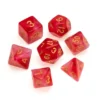Greifenfels: Nebula Series - Red/Gold - Dice Set