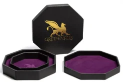 Greifenfels: Octagon Series Dice Tray - Purple