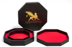 Greifenfels: Octagon Series Dice Tray - Red