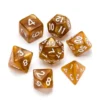 Greifenfels: Pearl Series - Gold/White - Dice Set