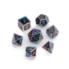 Greifenfels: Rainbow Series - Black/Rainbow - Dice Set