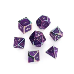 Greifenfels: Rainbow Series - Purple/Rainbow - Dice Set