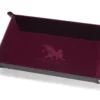 Greifenfels: Rectangle Series Dice Tray - Burgundy