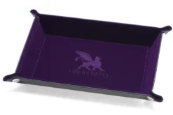 Greifenfels: Rectangle Series Dice Tray - Purple