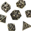 Greifenfels: Void Series - Brass Dragon - Dice Set
