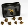 Greifenfels: Void Series - Brass Mimic - Dice Set