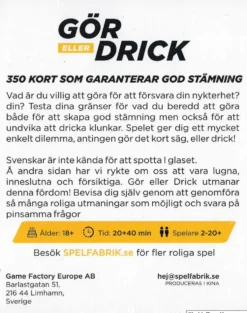 Gör eller Drick