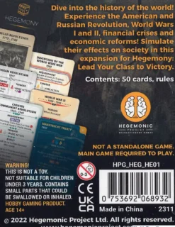 Hegemony: Lead Your Class to Victory - Historical Events (Exp.)