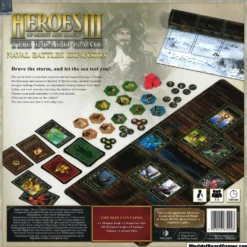 Heroes of Might and Magic III: The Board Game - Naval Battles (Exp.)