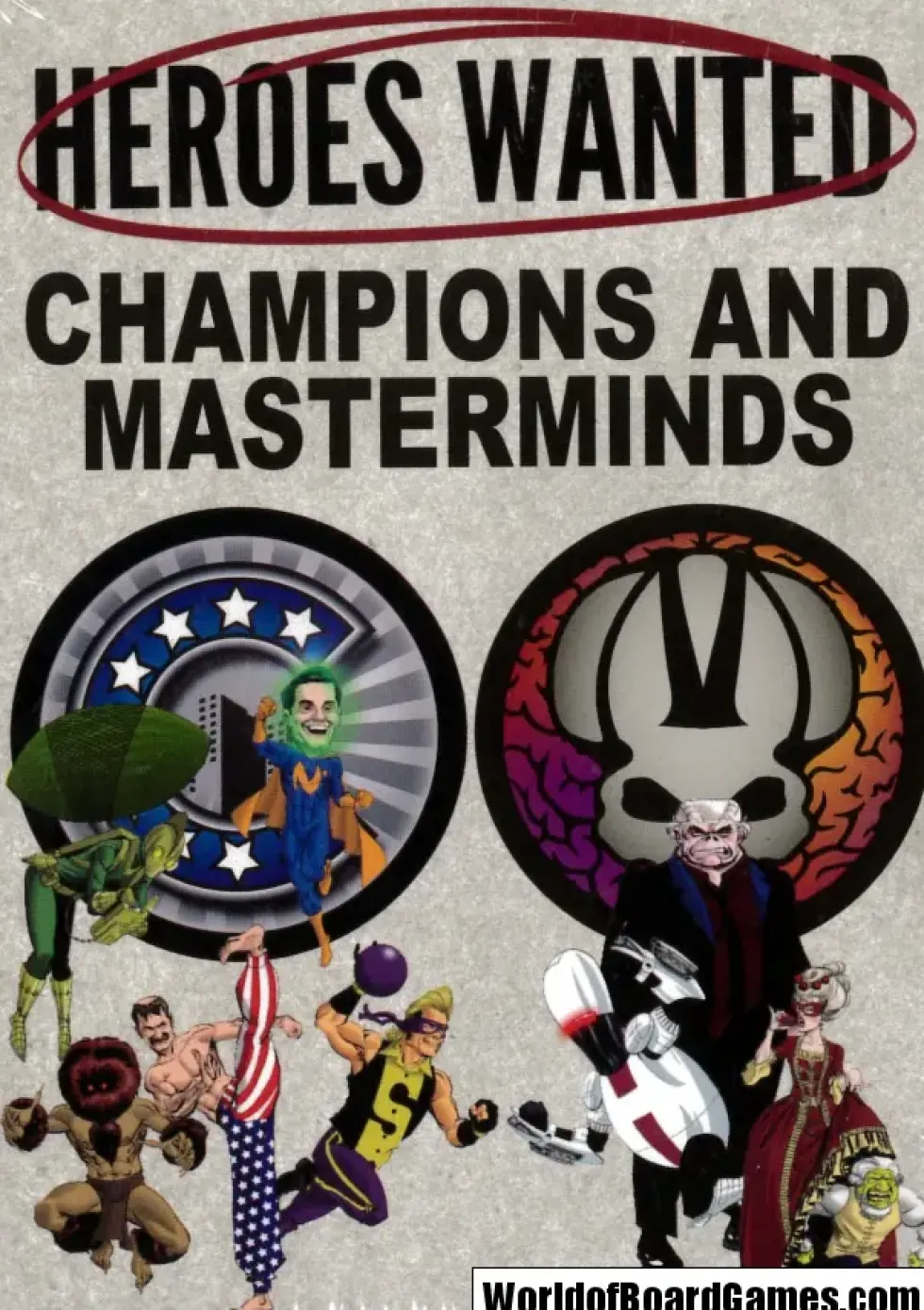 Heroes Wanted: Champions and Masterminds (Exp.)