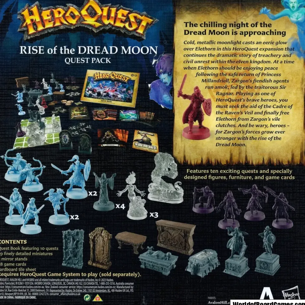 HeroQuest: Rise of the Dread Moon Quest Pack (Exp.)