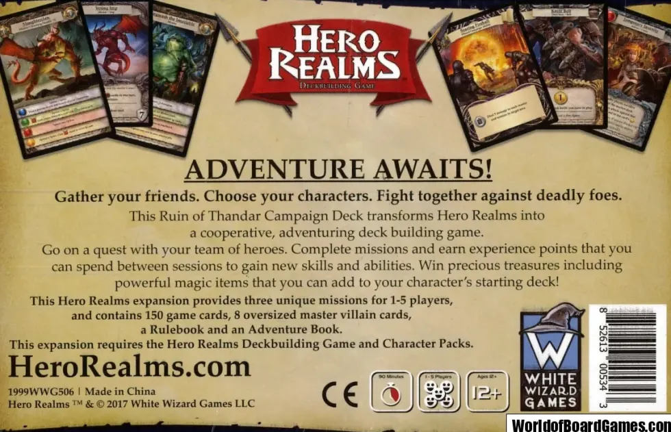 Hero Realms: The Ruin of Thandar Campaign Deck (Exp.)