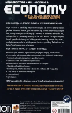 High Frontier 4 All: Module 5 - Economy (Exp.)