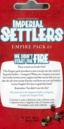 Imperial Settlers: We Didn't Start The Fire (Exp.)