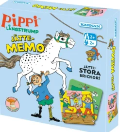 Jätte-Memory: Pippi Långstrump (Kärnan)