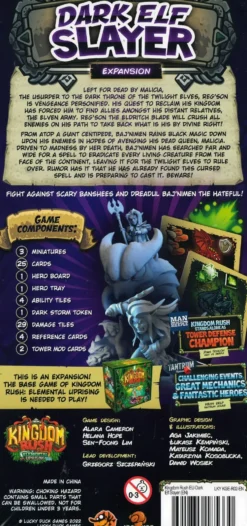 Kingdom Rush: Elemental Uprising - Dark Elf Slayer Expansion (Exp.)