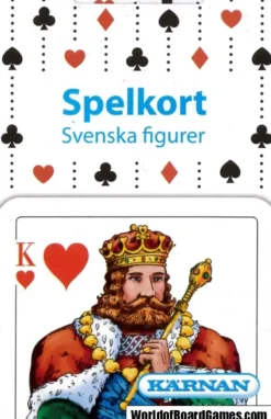 Kortlek: Spelkort - Svenska Figurer (Kärnan)