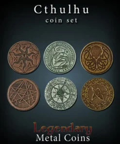 Legendary Metal Coins: Cthulhu Coin Set