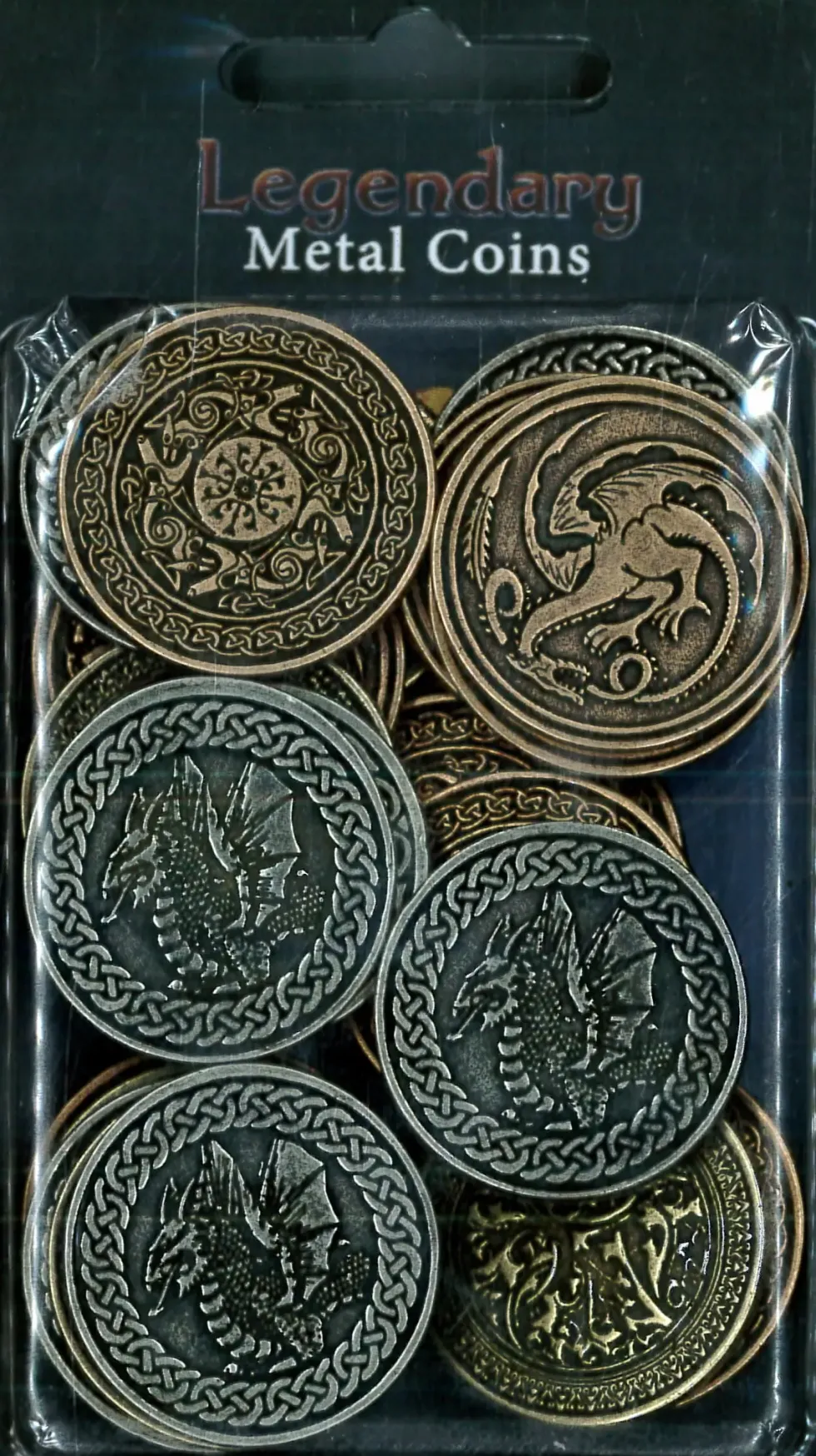 Legendary Metal Coins: Dragon Coin Set