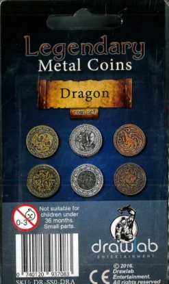 Legendary Metal Coins: Dragon Coin Set