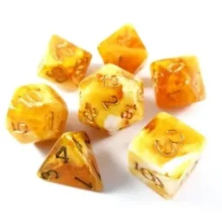 Lindorm: Norse Mythology - Heimdall Dice Set (Yellow/White)