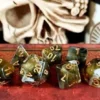 Lindorm: Sea Shanty - Old Chariot Dice Set (Yellow-Black/Gold)