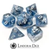 Lindorm: Sea Shanty - Wellerman Dice Set (Blue-White/Silver)