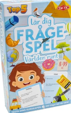 Lär dig Frågespel (Världen Runt)