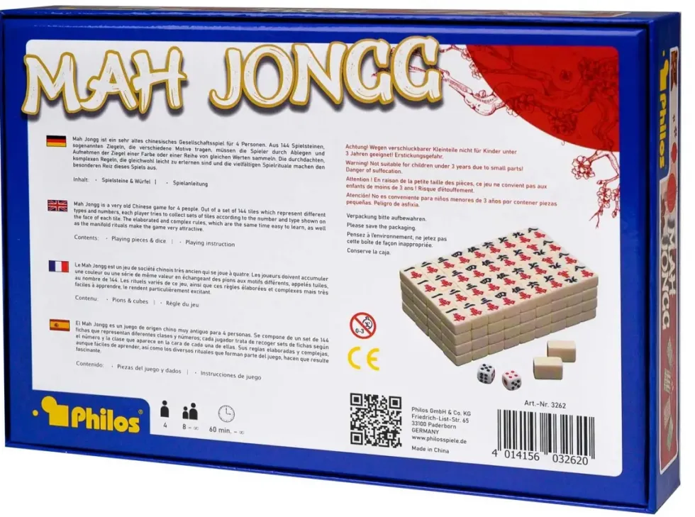 Mah Jongg, small, without arabic numbers