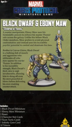Marvel: Crisis Protocol - Black Dwarf & Ebony Maw (Exp.)