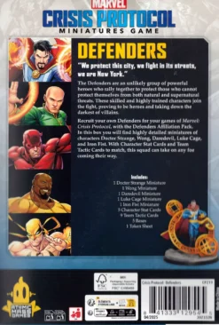 Marvel: Crisis Protocol - Defenders Affiliation Pack