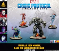 Marvel: Crisis Protocol - Iron Lad, Iron Monger, Kang & Rescue (Exp.)