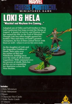 Marvel: Crisis Protocol - Loki and Hela