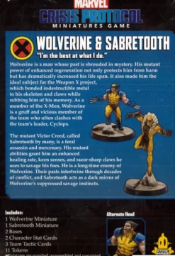 Marvel: Crisis Protocol - Wolverine & Sabretooth