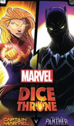 Marvel Dice Throne: Captain Marvel VS Black Panther